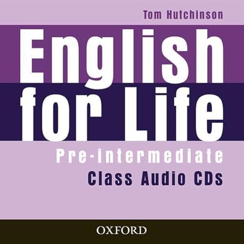 9780194307437: English for Life Pre-intermediate: Class Audio CDs