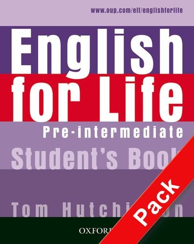 9780194308922: English for life. Pre-intermediate. Per le Scuole superiori