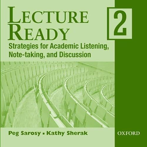 Stock image for Lecture Ready 2 Audio CDs: Audio CDs Sarosy, Peg; Sherak, Katharine for sale by Iridium_Books