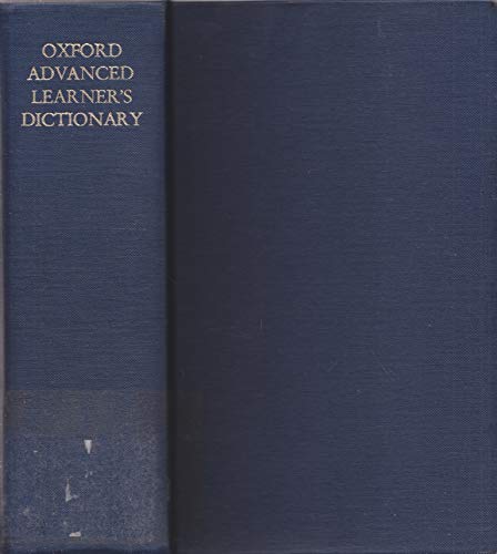 Imagen de archivo de Oxford Advanced Learner's Dictionary of Current English a la venta por Wonder Book