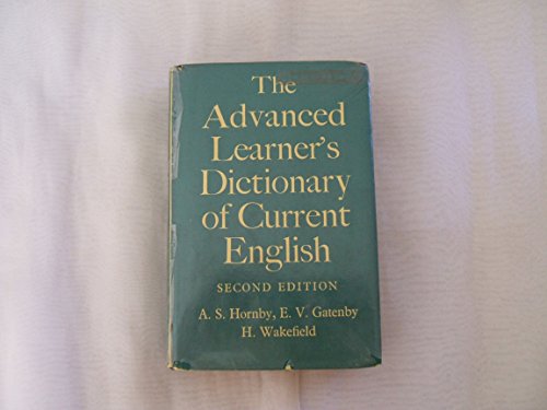 9780194311137: Advanced Learner's Dictionary of Current English