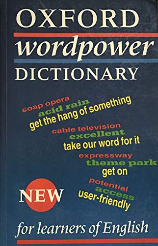 Beispielbild fr Oxford Wordpower Dictionary zum Verkauf von Better World Books