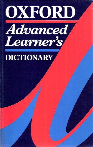 Beispielbild fr Oxford Advanced Learner's Dictionary 4th Edition Flexic zum Verkauf von More Than Words