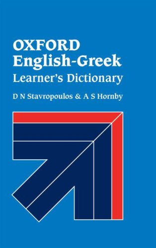 9780194312424: Oxford English-Greek Learner's Dictionary