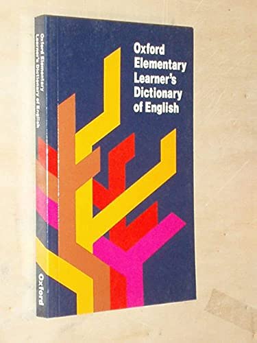 Stock image for Oxford Elementary Learner's Dictionary of English for sale by Better World Books