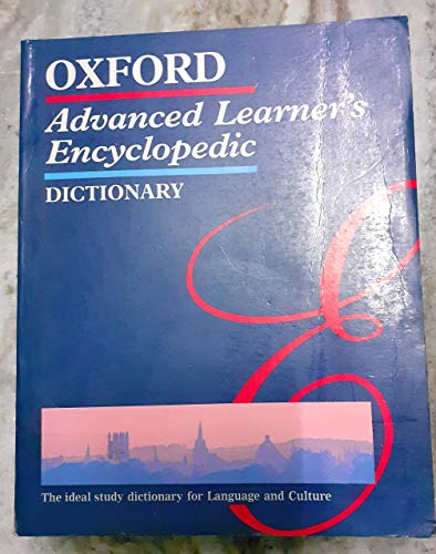 Beispielbild fr Oxford Advanced Learner's Encyclopedic Dictionary zum Verkauf von WorldofBooks