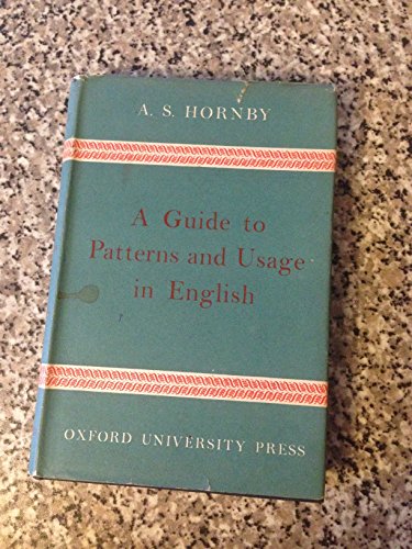 Imagen de archivo de Guide to Patterns and Usage in English a la venta por Vedic Book Services