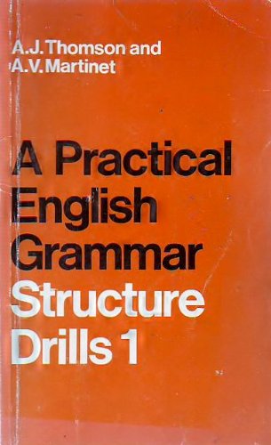 Imagen de archivo de A Practical English Grammar for Foreign Students: Structure Drills 1 a la venta por medimops