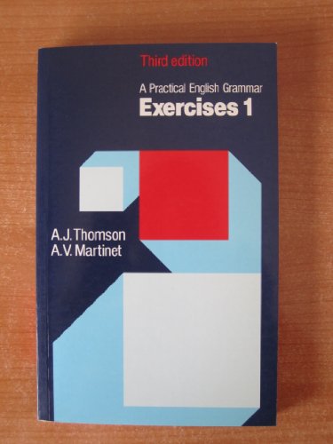 Stock image for A Practical English Grammar: Exercises 1 for sale by SecondSale
