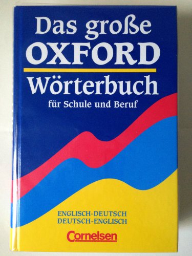 Stock image for Das groe Oxford Wrterbuch for sale by Modernes Antiquariat an der Kyll