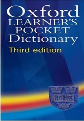 9780194315890: Oxford learner's pocket dictionary