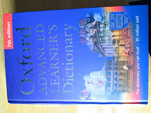 Beispielbild fr Oxford Advanced Learner*s Dictionary and CD-ROM 7th Edition Hardback zum Verkauf von dsmbooks
