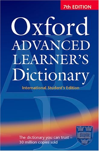 Oxford Advanced Learner's Dictionary (9780194316583) by A.S. Hornby