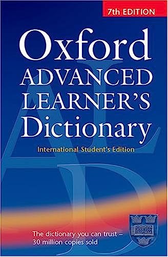 Imagen de archivo de Oxford Advanced Learner's Dictionary (International Student's Edition) a la venta por BookHolders