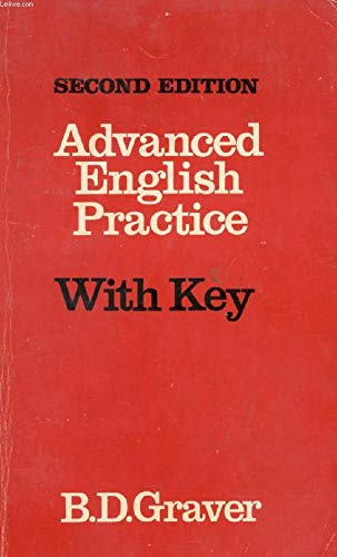 9780194321907: Advanced English Practice: With Key (2nd Edition): w. Key