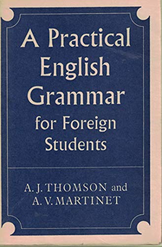 Practical English Grammar for Foreign Students: Exercises Bk. 7 (9780194327374) by Audrey Jean Thomson