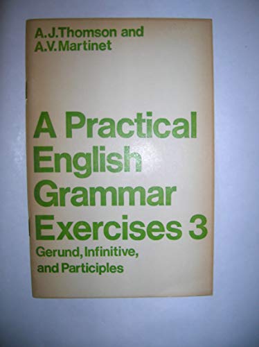 Imagen de archivo de Practical English Grammar for Foreign Students: Exercises Bk. 3 a la venta por Wonder Book