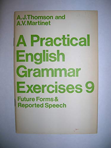9780194327497: Exercises (Bk. 9) (Practical English Grammar for Foreign Students)