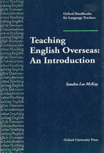 Stock image for Teaching English Overseas: An Introduction (Oxford Handbooks for Language Teachers Series) for sale by SecondSale