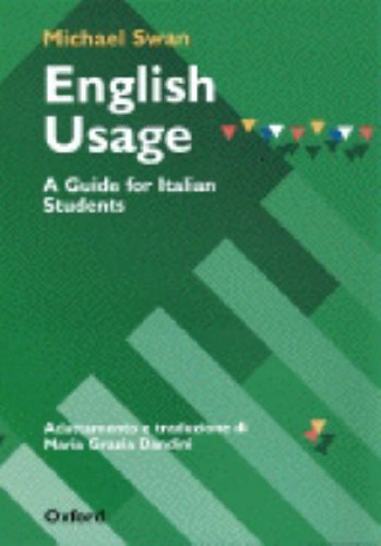 9780194329361: English Usage: a Guide for Italian Students