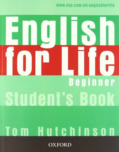 9780194331067: English for life. Beginner. Multipack con chiave. Student's book-Workbook. Per le Scuole superiori. Con MultiROM. Con espansione online