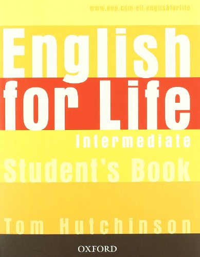 9780194331098: English for life. Intermediate. Multipack con chiave. Student's book-Workbook. Per le Scuole superiori. Con MultiROM. Con espansione online