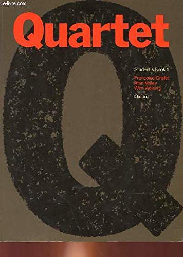 Imagen de archivo de Quartet: Student?s, Book 1: Bk. 1 a la venta por The Guru Bookshop