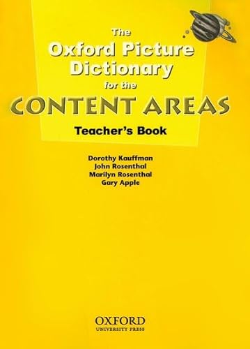 Imagen de archivo de The Oxford Picture Dictionary for the Content Areas Teacher's Book a la venta por HPB-Red