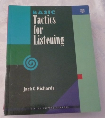 Stock image for Basic Tactics for Listening (Student Book) for sale by HPB-Red