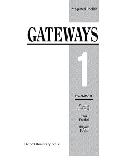 Stock image for Integrated English: Gateways 1: 1 WorKimbrough, Victoria; Frankel, Ir for sale by Iridium_Books