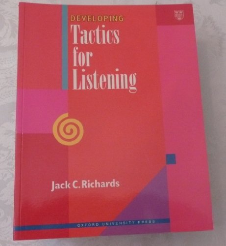 9780194346542: Tactics for Listening Devel Student's Book