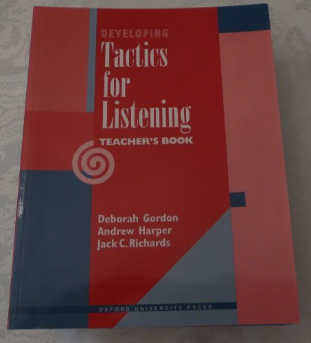 9780194346559: Tactics for Listening Devel Teacher's Book