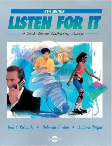 Beispielbild fr Listen for It: A Task-Based Listening Coursestudent Book zum Verkauf von ThriftBooks-Dallas