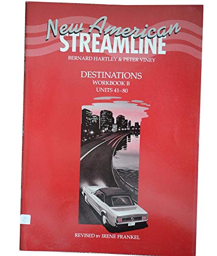 Imagen de archivo de New American streamline: An Intensive American English Series for Advanced Students Destinations a la venta por HPB-Red