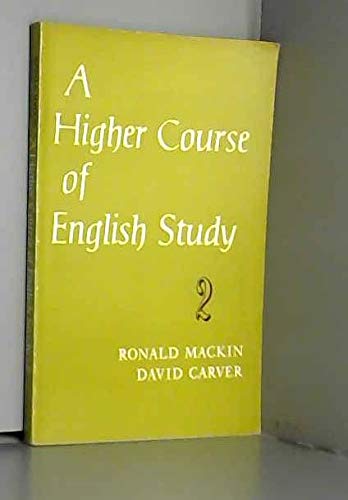 Higher Course of English Study (9780194352062) by Ronald Mackin; David Carver