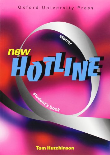 9780194357555: New Hotline Starter. Student's Book