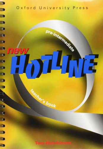 9780194357654: New Hotline Pre-Intermediate: Teacher's Book