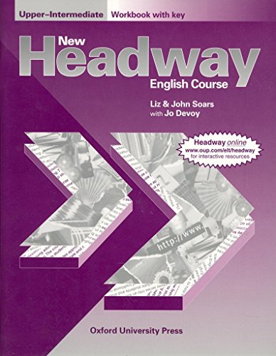 9780194358019: New Headway English Course - Upper Intermediate Workbook with key