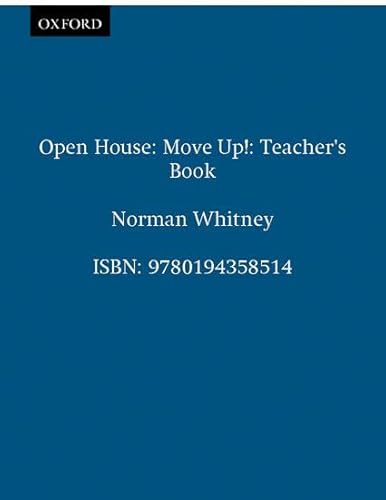 Stock image for Open House 3: Move Up! Teacher's Book for sale by Bookmans