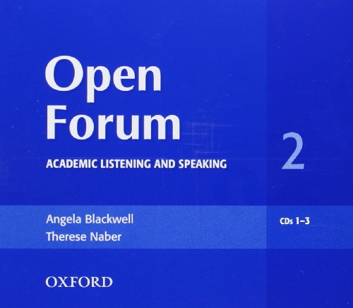 Imagen de archivo de Open Forum 2 Audio CD: Academic ListeBlackwell, Angela; Naber, Theres a la venta por Iridium_Books