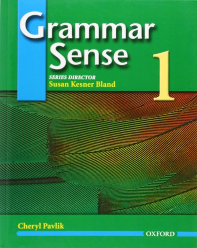 Imagen de archivo de Grammar Sense 1: Student Book a la venta por Ergodebooks