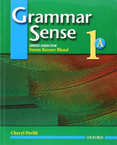 Beispielbild fr Grammar Sense 1 A. Student's Book zum Verkauf von Phatpocket Limited