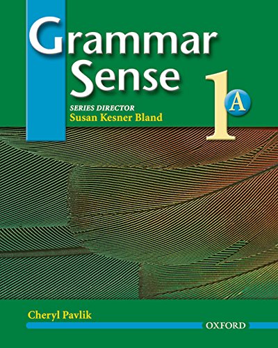 Stock image for Grammar Sense 1: Volume a for sale by Ergodebooks