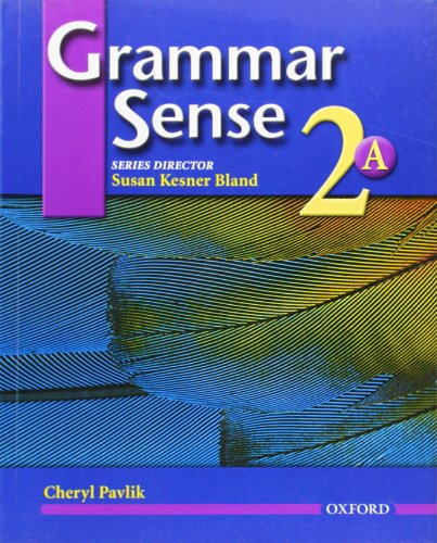 Stock image for Grammar Sense 2: Student Book Volume a for sale by ThriftBooks-Dallas