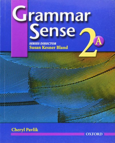 Stock image for Grammar Sense 2: Student Book Volume A for sale by Ergodebooks