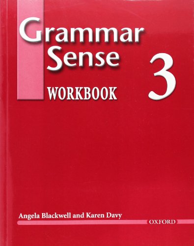 Stock image for Grammar Sense 3 Workbook for sale by Ergodebooks