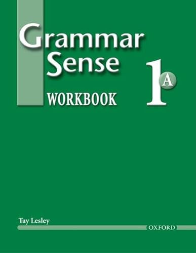 Beispielbild fr Grammar Sense 1: Workbook Volume A zum Verkauf von Ergodebooks