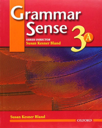 Stock image for Grammar Sense 3: Student Book 3 Volume a for sale by ThriftBooks-Atlanta