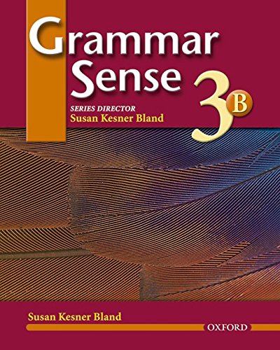 Beispielbild fr Grammar Sense 3: Student Book 3 Volume B zum Verkauf von ThriftBooks-Atlanta