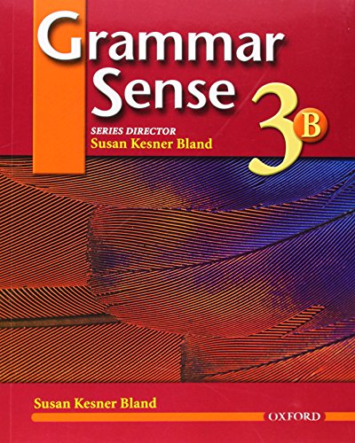 Stock image for Grammar Sense 3: Student Book 3 Volume B for sale by ThriftBooks-Atlanta